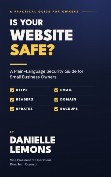 Cover of Is Your Website Safe? by Danielle Lemons