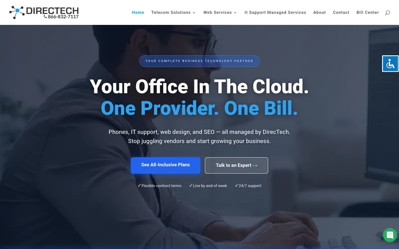 DirecTech Connect website