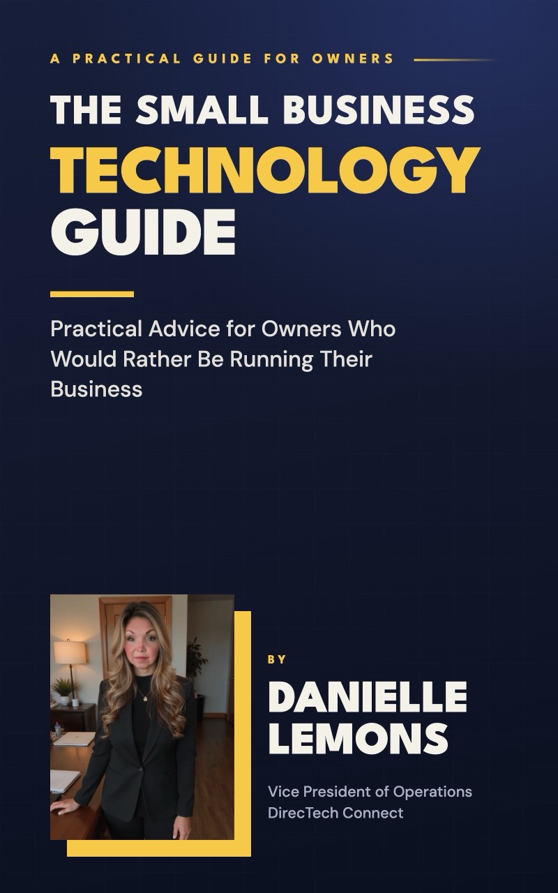 Cover of The Small Business Technology Guide by Danielle Lemons